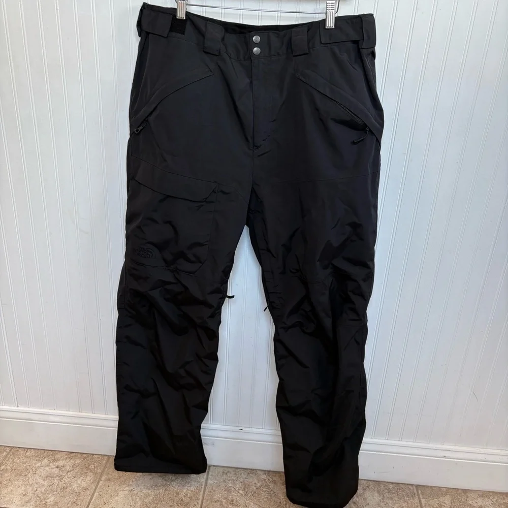 The North Face Solid Black Freedom Insulated Outdoor Ski Pants Men’s Size XXL